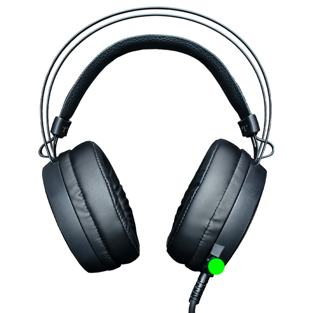 HEADSET+MIC (7.1) EGA TYPE H8 RGB - BLACK