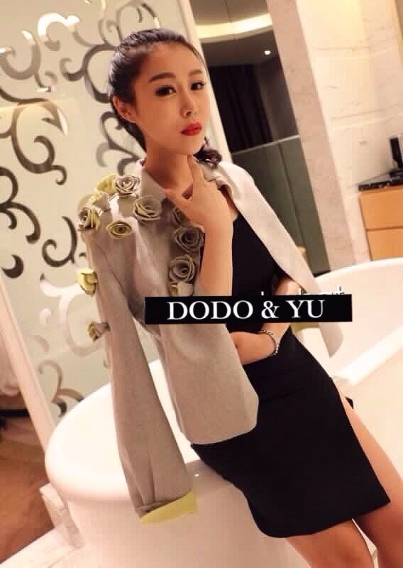 พร้อมส่ง เบลเซอร์ Dior แขนยาวผ้าทอ Jaquard