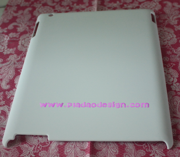 ชิ้นงานดิบ เคส iPad แบบฝาหลัง iPad 2 3 พลาสติคเรียบ