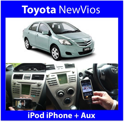 New Vios iPod iPhone iPad Aux interface