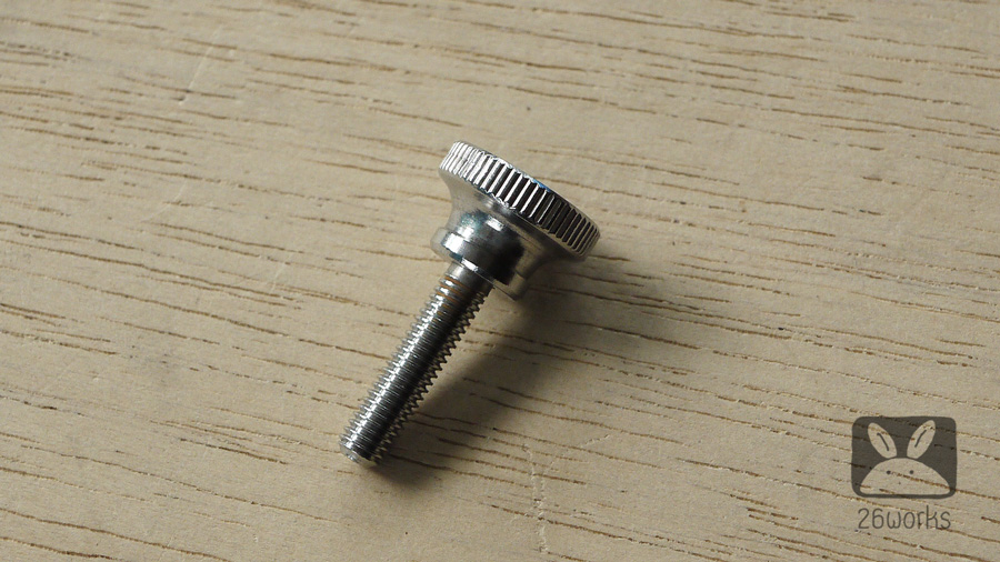 ลูกบิด สแตนเลส M5x20 mm ขายเป็นตัว