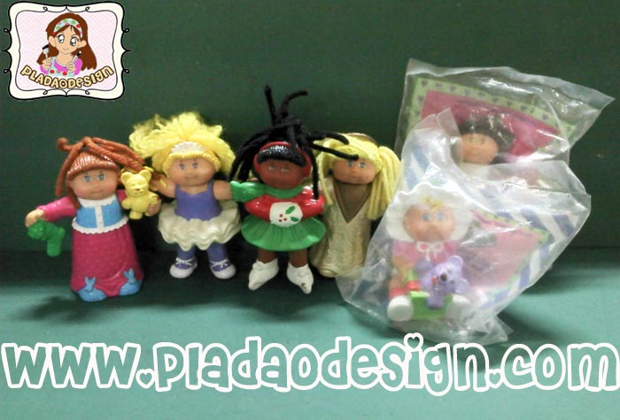 1992 McDonald's แมคโดนัลด์ ของเล่น ของสะสม Happy Meal Cabbage Patch Kids อยู่ในแพ็คและนอกแพ็คค่ะ