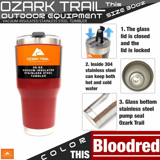Ozark Ttail Tumbler 30oz แก้วเก็บความเย็นยาวนาน 18-24 ชม.