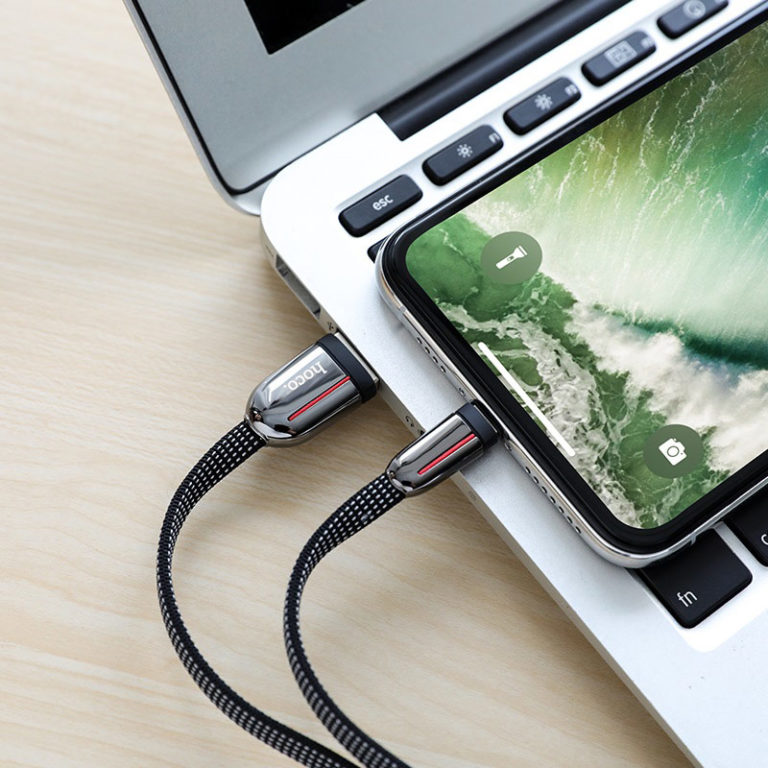 สายชาร์จ Hoco Cable USB to Lightning “U74 Grand” charging data sync