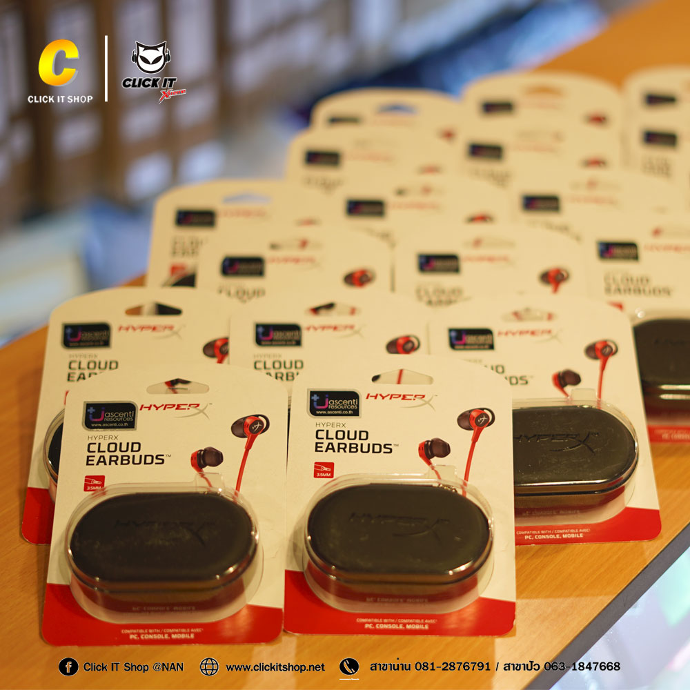 HEADSET (IN-EAR) HYPER-X CLOUD EARBUDS