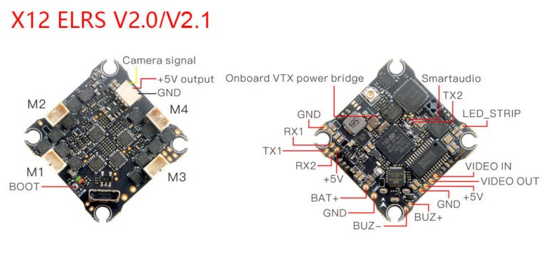 X12 V2.1 ELRS AIO