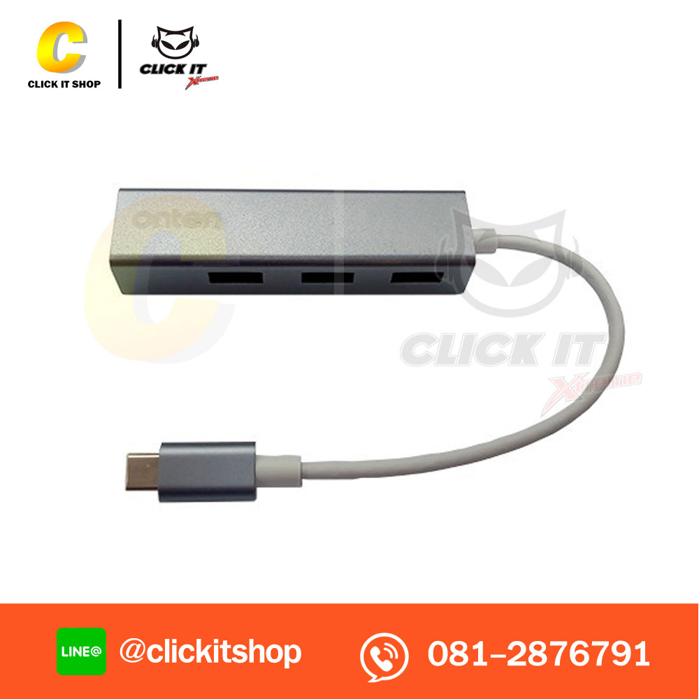 4 PORT USB HUB V.3.0 ONTEN (OTN-U9596) Type-C