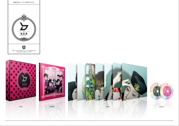 [Pre] Block B : 4th Mini Album - H.E.R (Special Edtion)