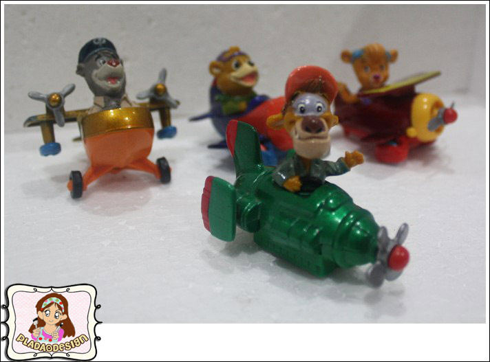 1990 McDonald's แมคโดนัลด์ ของเล่น ของสะสม Happy Meal Disney Tale Spin : Wildcat's Flying Machine ออกเมื่อ พฤษจิกายน 1990 อยู่นอกแพ็คค่ะ