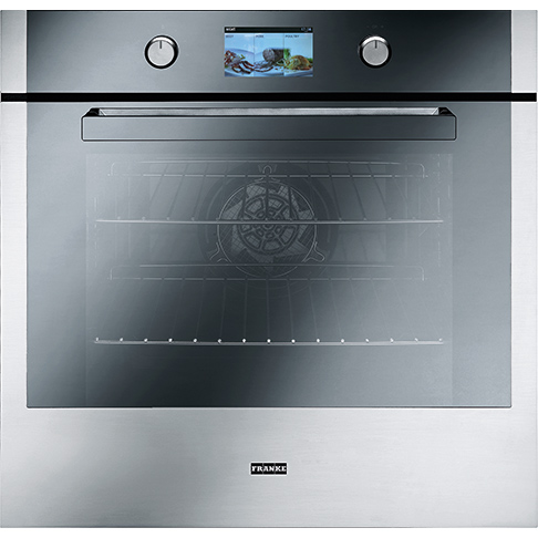 FRANKE รุ่น Crystal CR 982 M XS M DCT TFT Stainless Steel-Mirror Glass Black เตาอบ
