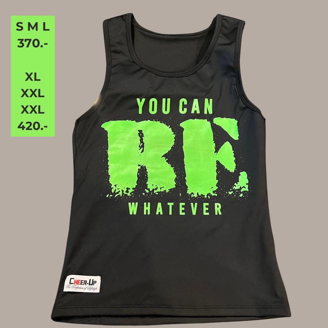 เสื้อกล้ามทอม CheerUp รุ่น ลายสกรีน Limited เก็บหน้าอกแบน Clothing