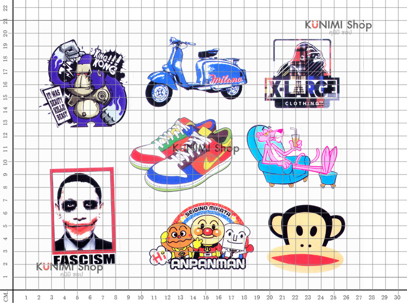 สติกเกอร์ ลายการ์ตูน กราฟิตี้ ติดรถยนต์, มอเตอร์ไซต์, จักรยาน, กระเป๋า, ติดผนัง ของใช้ต่างๆ สติกเกอร์PVCกันน้ำ ลายสวย เก๋ น่ารัก มีสไตล์ เท่ห์ ไม่ซ้ำใค