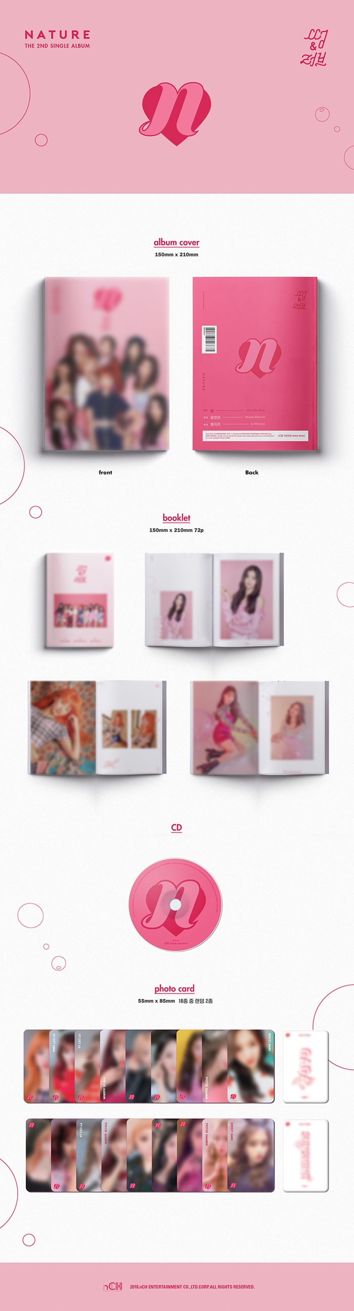 [Pre] Nature : 2nd Single Album - Some & Love