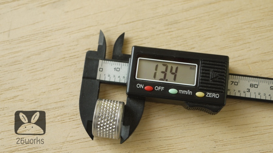 แหวนดันเข็ม เบอร์ M - 16.3 mm