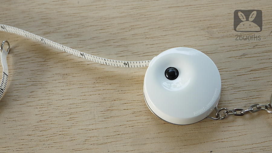 สายวัดตลับ Hoechstmass สีขาว 150 cm/60 inch