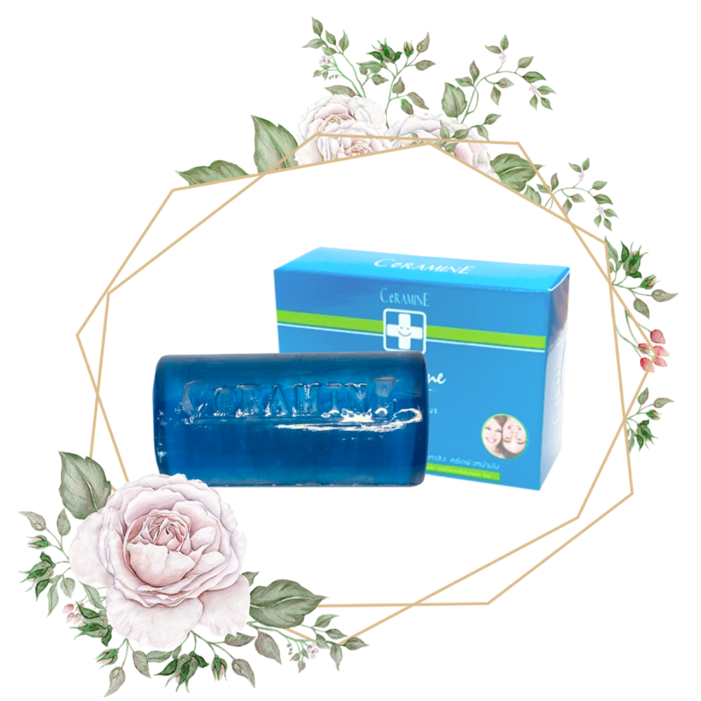 CeRAMINE Acne Line Maitake Plus Artichoke Clearifying Soap เซอรามายน์ แอคเน่ ไลค์ ไมตาเกะ พลัส อาร์ติโช๊ค เคลียริฟายอิ้ง โซฟ (80 g.)