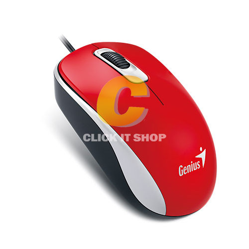 Mouse USB GENUIS (DX-110) Red