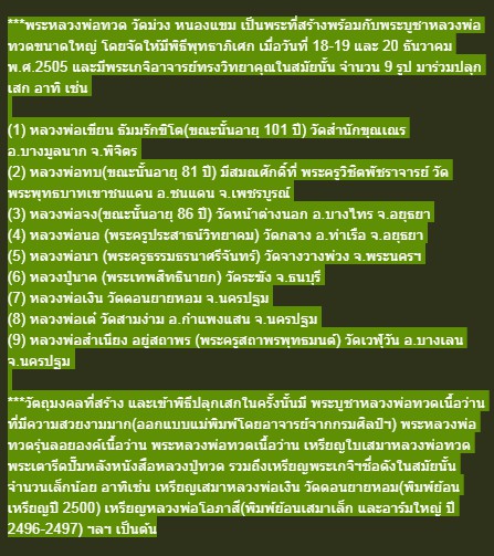 562 รูปเหมือนปั๊มหลวงปู่ทวด ปี05 เนื้อกะหลั่ยทอง เลี่ยมกรอบพลาสติกใส มีบัตรพระแท้ วัดม่วง