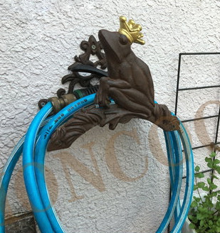 ที่เก็บสายยาง พันสายยาง วินเทจ เหล็กหล่อ Wrought Iron ราชากบ