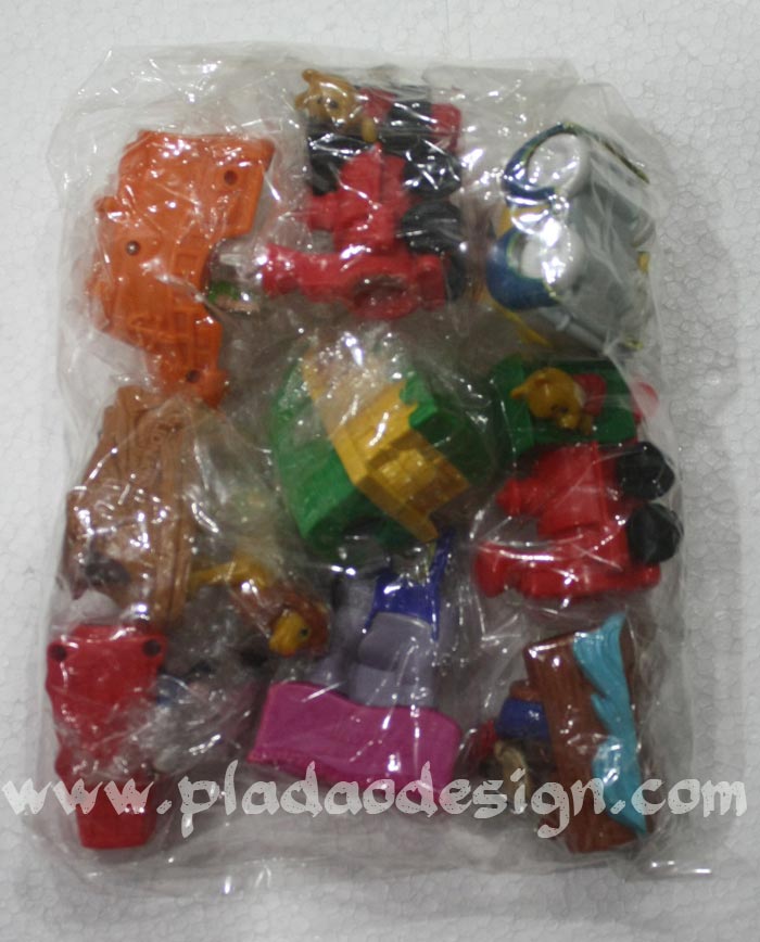 1995 McDonald's แมคโดนัลด์ ของเล่น ของสะสม Happy Meal Disneyland Adventures Disneyland 40th 8+1 อยู่นอกแพ็คค่ะ