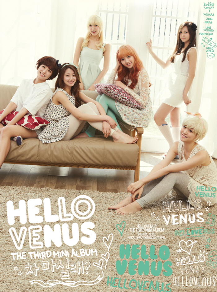 [Pre] Hello Venus : 3rd Mini Album - 차 마실래? +Poster