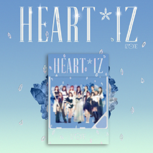 [Pre] IZ*ONE : 2nd Mini Album - HEART*IZ (Kihno Card Ver.) (Sapphire Ver.)
