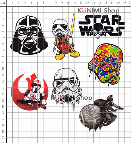 สติกเกอร์ Star war ลายการ์ตูน กราฟิตี้ ติดรถยนต์, มอเตอร์ไซต์, จักรยาน, กระเป๋า, ติดผนัง ของใช้ต่างๆ สติกเกอร์PVCกันน้ำ ลายสวย เก๋ น่ารัก มีสไตล์ เท่ห์ ไม่ซ้ำใคร(1เซ็ต มี25ชิ้น)