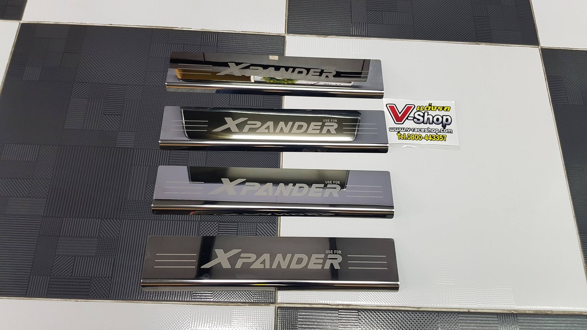 Xpander สครัฟเพลทสแตนเลส 4ประตู