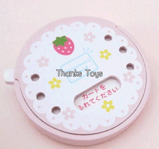 ชุดเครื่องแคชเชียร์ลายสตรอเบอร์รี่สีชมพู พร้อมเครื่องรูดบัตร