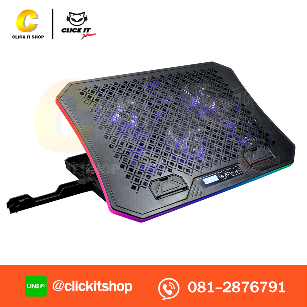 COOLER PAD EGA TYPE CP3 RGB (6FAN) - BLACK