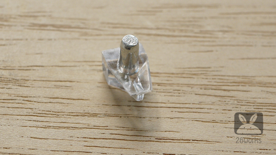 ปุ่มรับชั้นแบบใส ขายเป็นตัว