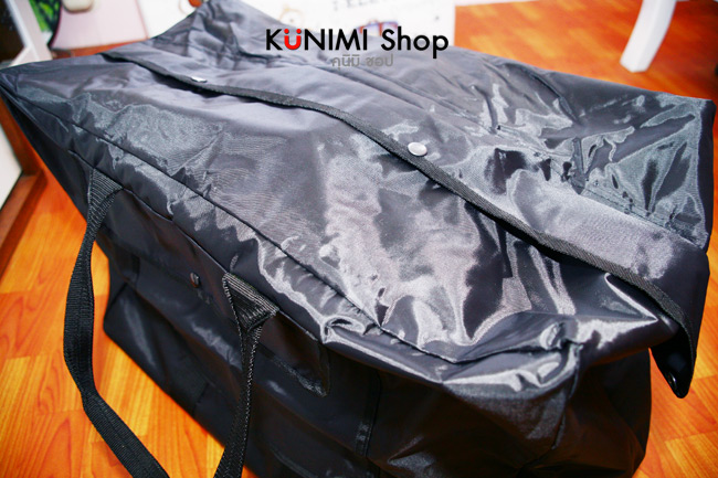 กระเป๋าถือจัดเก็บเสื้อผ้าใบใหญ่ Keep Bag เดินทาง ใส่ผ้าห่ม ผ้าเช็ดตัว ของใช้ต่างๆ ป้องกันฝุ่น ผ้าทอเคลือบกันน้ำ