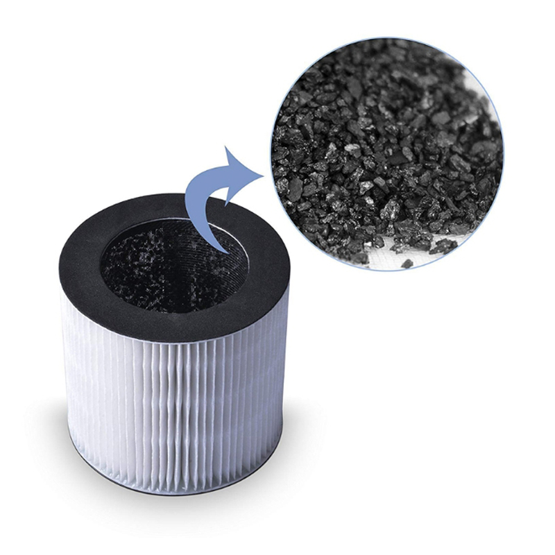 เครื่องฟอกอากาศ แบบพกพา Mini Air Purifier สามารถเชื่อมต่อกับโทรศัพท์มือถือ ที่พลังงานมือถือ 10,000mAh สามารถทำงานได้ 10 ชั่วโมง และสามารถเสียบกับช่องในรถยนต์ได้