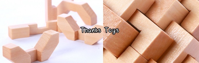 ชุดกลไม้ปริศนา 6 ชิ้น (Intelligence Toy)