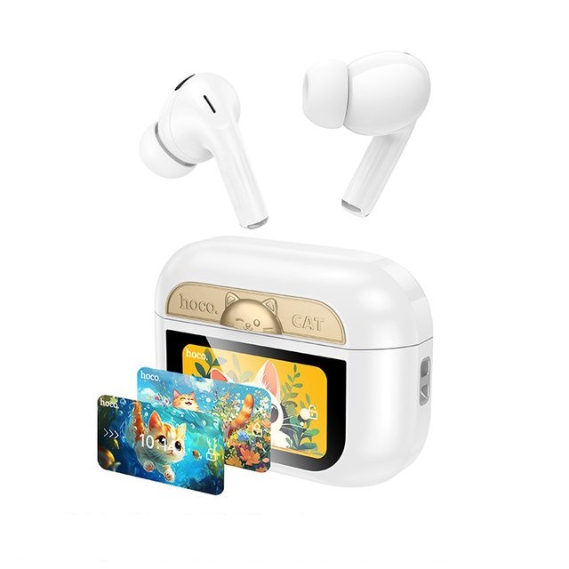 HOCO EW88 ANC TWS EARPHONES TOUCH SCREEN หูฟังบลูทูธ ตลับชาร์จหน้าจอสัมผัส
