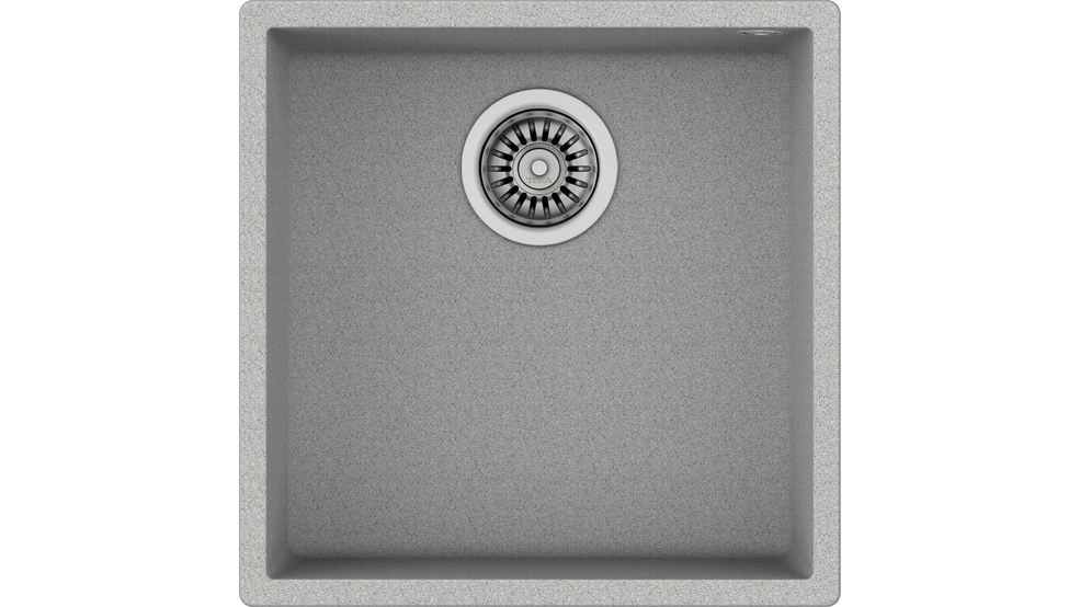 อ่างล้างจาน TEKA ราคาพิเศษ รุ่น SQUARE 1B 40.40 TG Stone grey