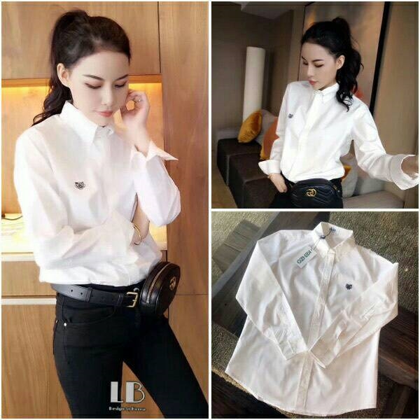 เสื้อเกาหลี พร้อมส่ง เสื้อเชิ้ต BRAND KENSO