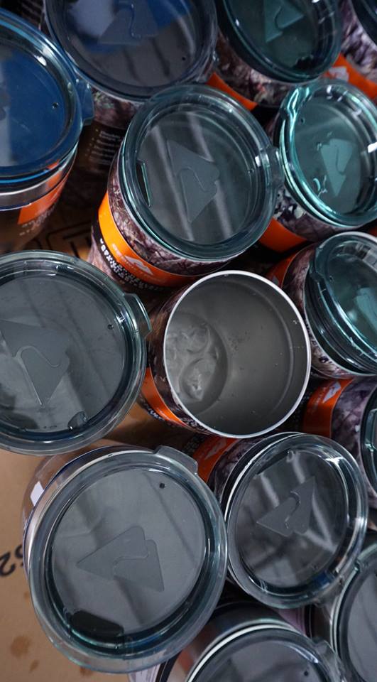 แก้วเก็บเย็น ozarktrail ของแท้ 100% คุณภาพเหมือน yeti ขนาด 20 Oz. สีดำ