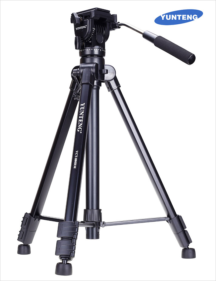 ขาตั้งกล้อง YUNTENG VCT-880 Tripod with Fluid Video Head ของแท้