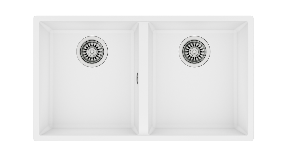อ่างล้างจาน TEKA ราคาพิเศษ รุ่น SQUARE 2B 760 TG Artic White
