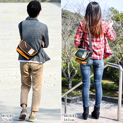 Bianchi - LBT35 : A3 Messenger Chocco (สีน้ำตาลแดง/ ขอบหนังสีน้ำตาล)