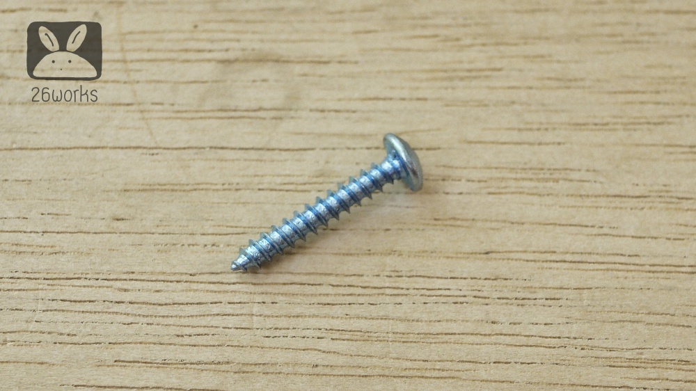 สกรูหัวหมวก 4x24 mm ถุงละ 1000 ตัว