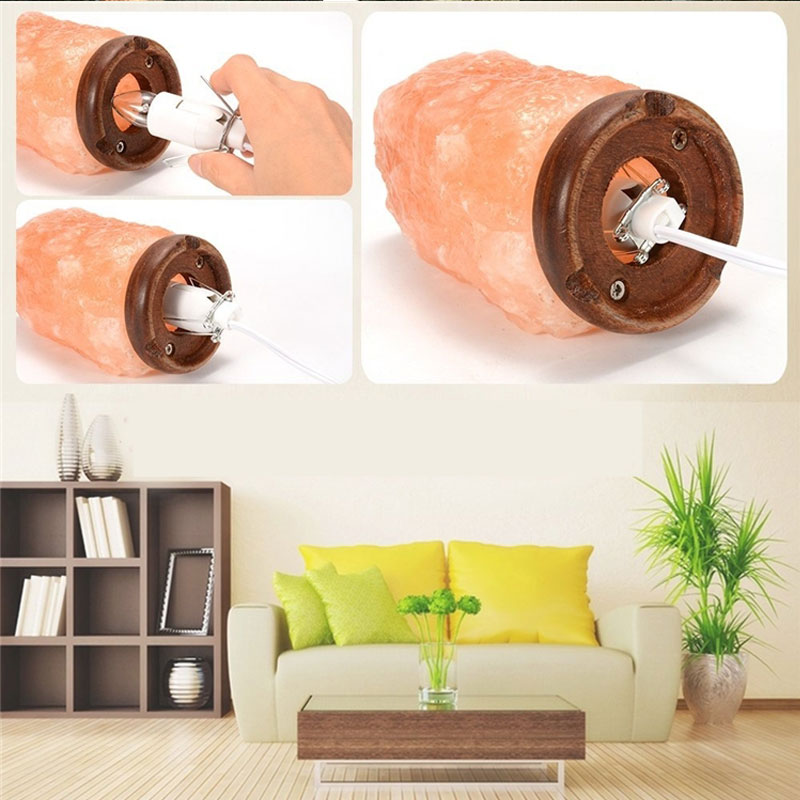 โคมไฟเกลือหิมาลัย Himalayan Salt Lamp โคมไฟแก้ภูมิแพ้ หินเกลือหิมาลัย