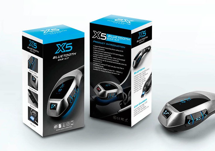 CAR X5 BLUETOOTH CAR CHARGER บลูทูธในรถยนต์