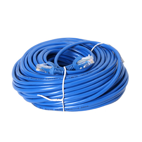 สายแลนสำเร็จ ภายใน CAT5E 50 เมตร คละสี