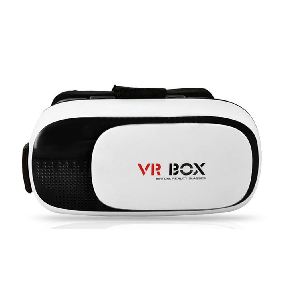 แว่นvr box พร้อมรีโมทคอลโทล สีขาว