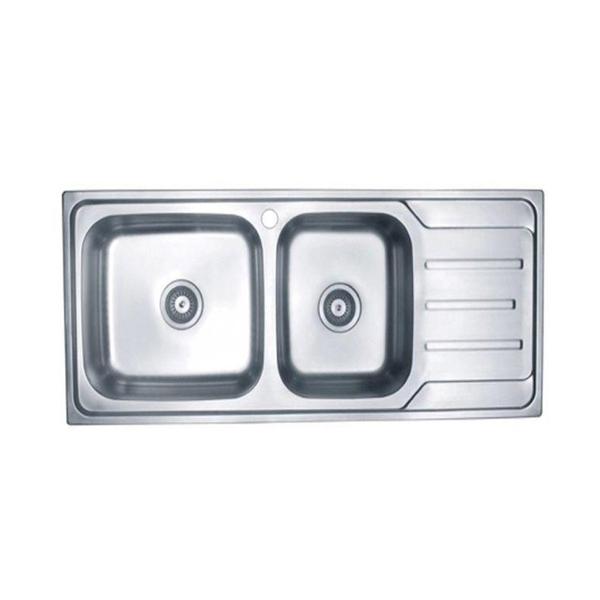 HAFELE รุ่น TOP MOUNT SINK: HERCULES SERIES-BOWL LEFT / อ่างล้างจานแบบติดตั้งบนเคาน์เตอร์:เฮอร์คิลลิส ซีรีย์ - หลุมซ้าย