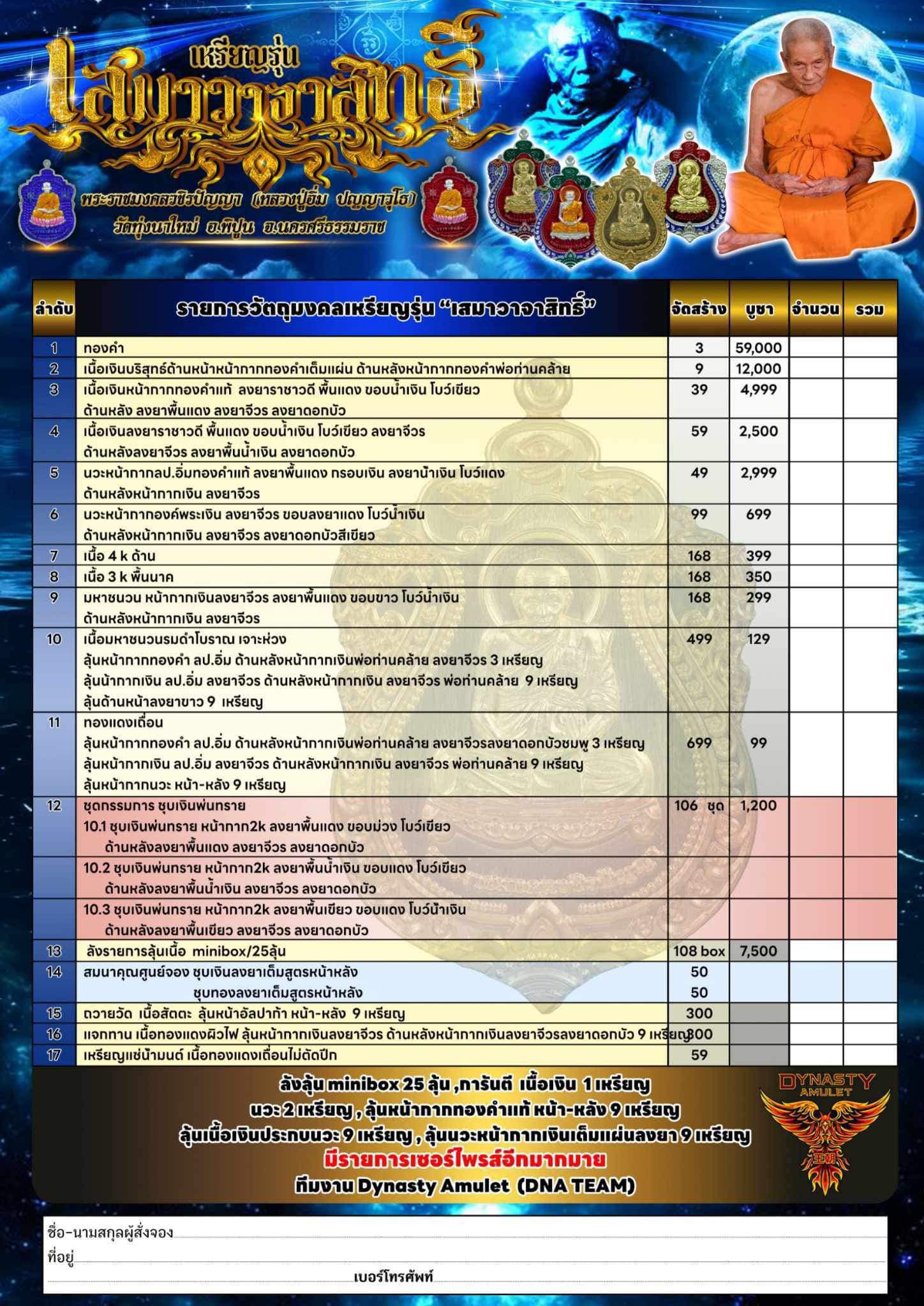 เปิดจองเสมาวาจาสิทธิ์ หลวงปู่อิ่ม ปัญญาวุโธ