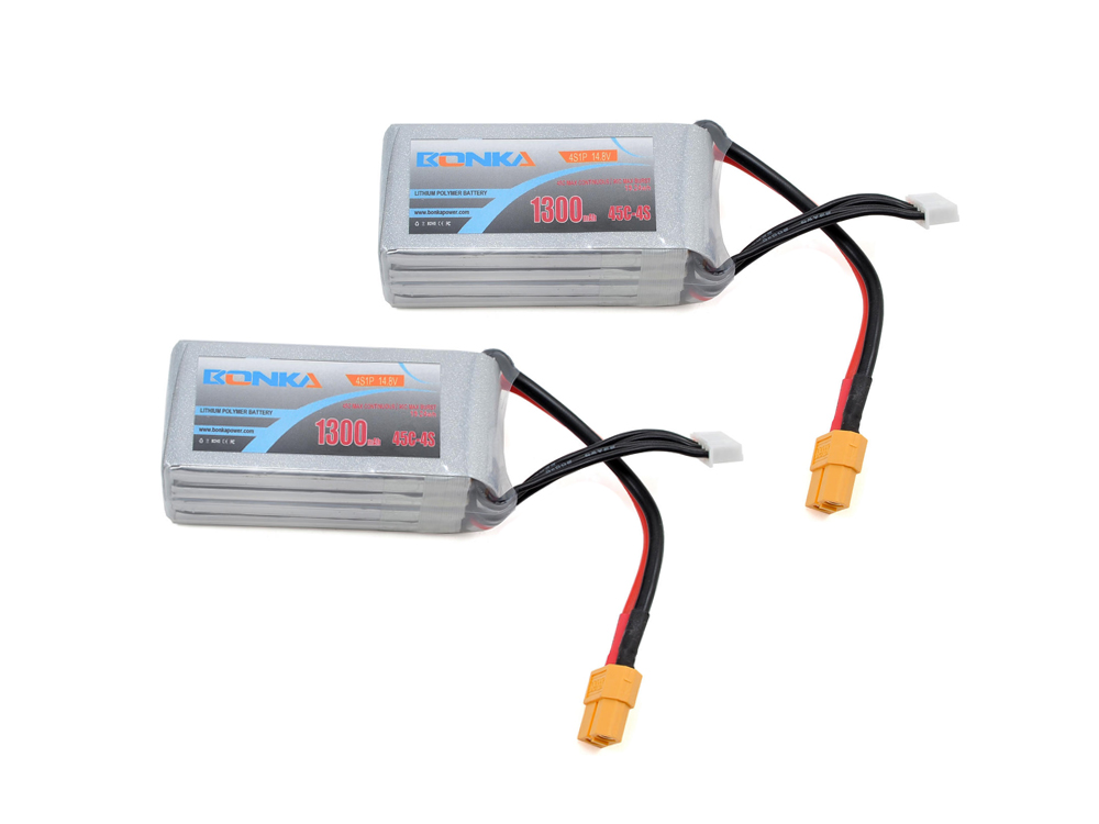 Bonka 15.2V HV 1300mA 80C-160C XT60 x 2 ก้อน