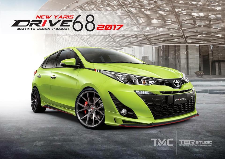 ชุดแต่ง yaris 2017 Drive68